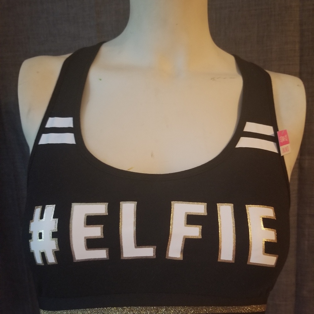 Pink victoria secret Bralette sz small 34 aa,a,b,c